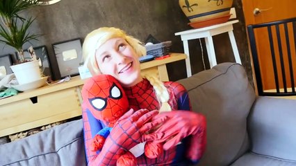 Spiderman vs Frozen Elsa & Joker Pranks w_ Princess Eats Snake & Funny Superheroes-zamefgGjRIk part 8
