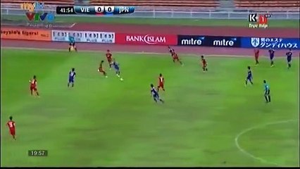 U23 Việt Nam 0-1 U23 Nhật Bản (hết hiệp 1)