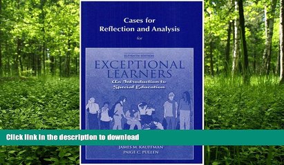 READ  Cases for Reflection and Analysis for Exceptional Learners: Introduction to Special