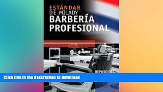 READ BOOK  Spanish Translated Exam Review for Milady s Standard Professional Barbering  BOOK