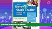 GET PDF  What Every 4th Grade Teacher Needs to Know About Setting Up and Running a Classroom  GET