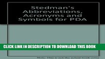 [PDF] Stedman s Abbreviations, Acronyms   Symbols, Third Edition, for PDA: Powered by Skyscape,