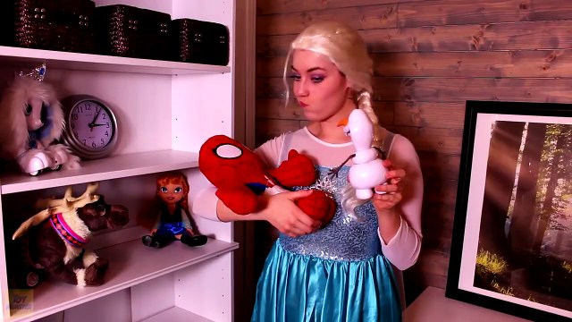 Spiderman, Frozen Elsa & Pink Spidergirl w_ Doctor! Spiderbaby is sick! Superheroes in Real Life -)- part 9