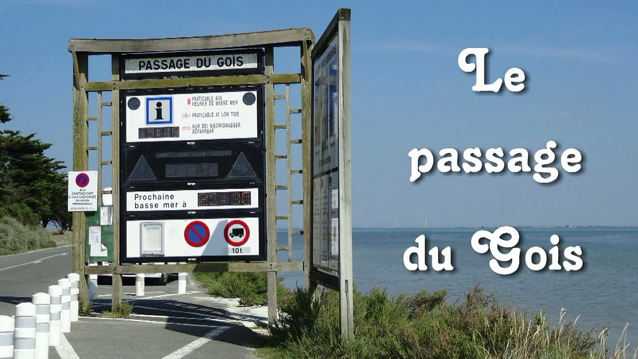 A estrada que aparece e desaparece duas vezes por dia