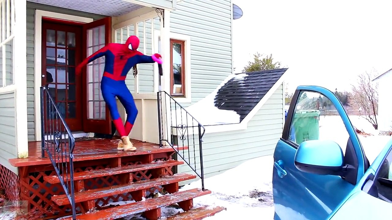 Spiderman, Frozen Elsa & Pink Spidergirl w_ Doctor! Spiderbaby is sick! Superheroes in Real Life -)- part 7