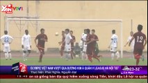 Trận giao hữu U23 Việt Nam gặp CLB Hà Nội