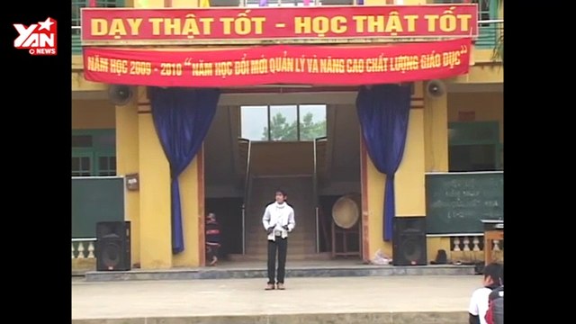 Giọng hát của chàng nam sinh đẹp trai gây chấn động cư dân mạng