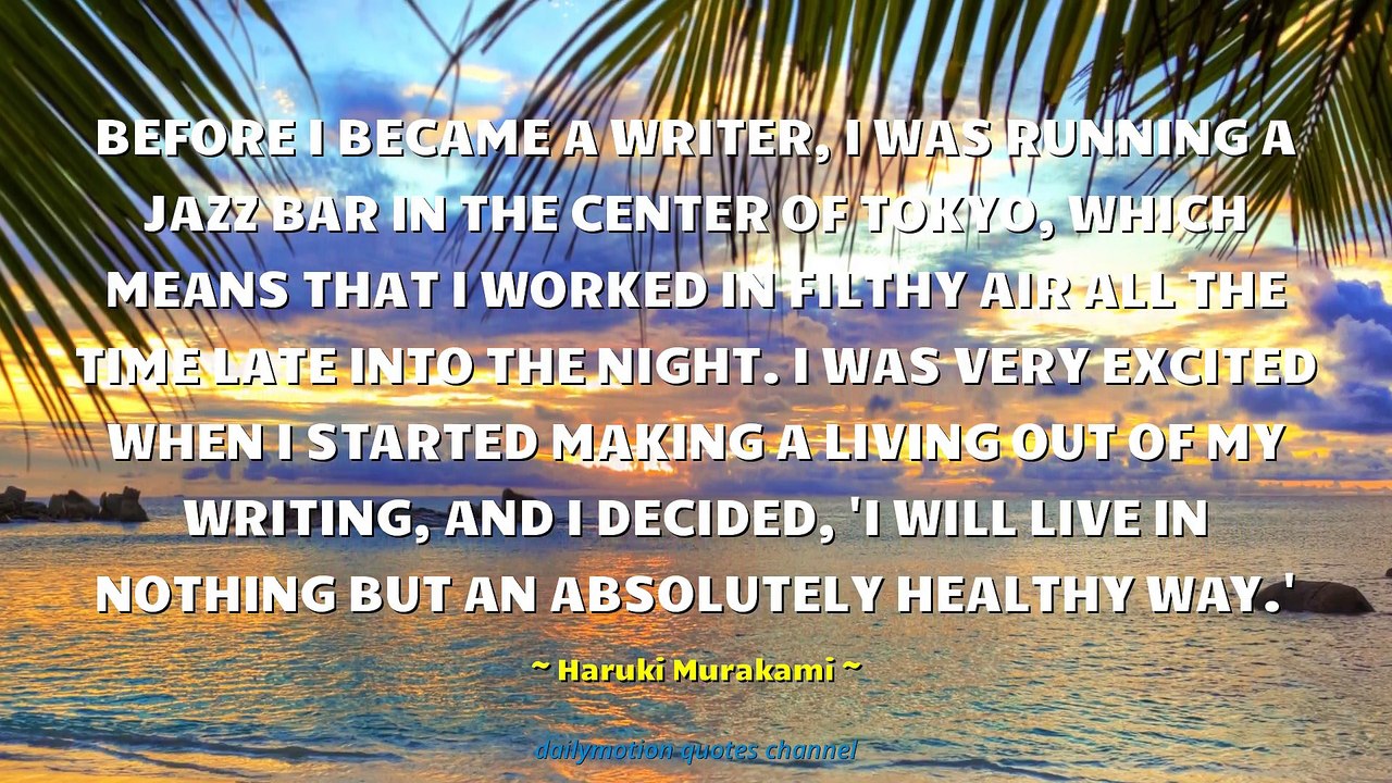 Haruki Murakami Quotes #1