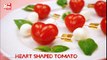 Cách Làm cà chua hình trái tim