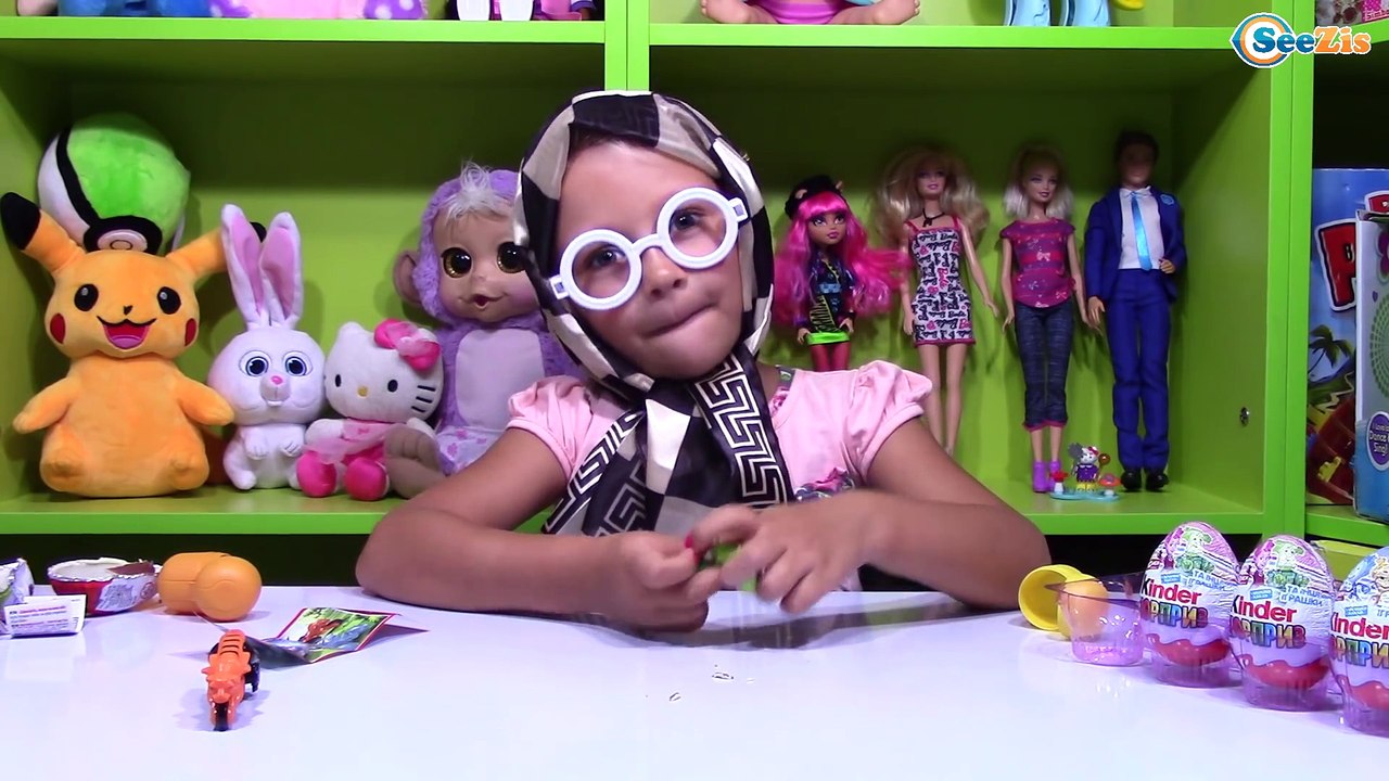 ФИКСИКИ Киндер Сюрпризы Распаковка - Перевоплощения Ярославы - Игрушки для Детей Kinder Surprise