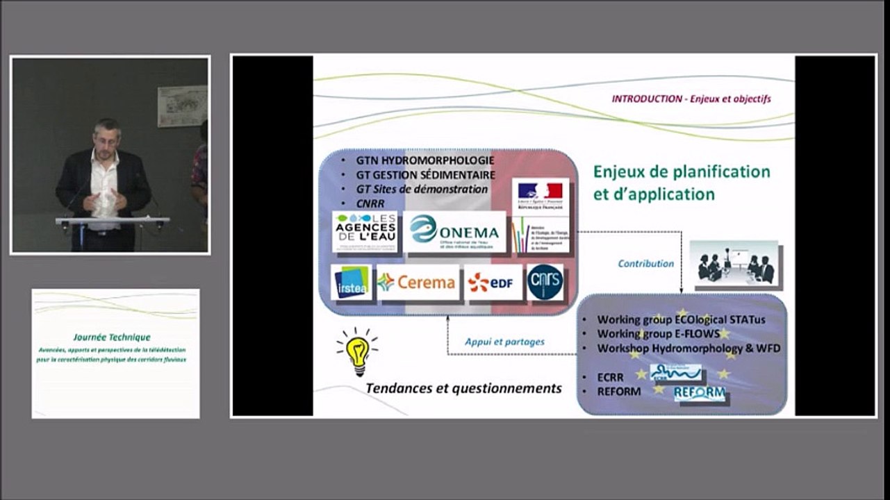 Avancées, apports et perspectives de la télédétection pour la caractérisation physique des corridors fluviaux