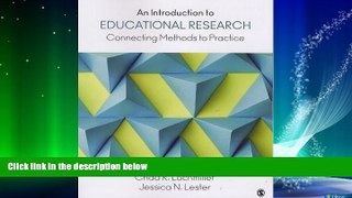 Must Have PDF  An Introduction to Educational Research: Connecting Methods to Practice  Free Full