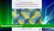 Must Have PDF  An Introduction to Educational Research: Connecting Methods to Practice  Free Full