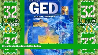 Big Deals  Steck-Vaughn GED: Student Edition Social Studies  Best Seller Books Most Wanted