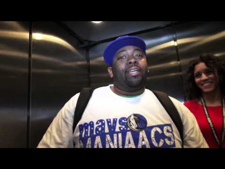 D210 TV Takes A Hilarious Elevator Ride With Mavs Maniaacs Dancer