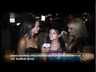 VH1 Football Wives/D210 TV Host Dawn Neufeld and Amanda Davis