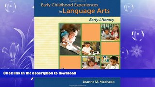 FAVORITE BOOK  Early Childhood Experiences in Language Arts: Early Literacy FULL ONLINE