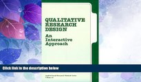 Big Deals  Qualitative Research Design: An Interactive Approach (Applied Social Research Methods)