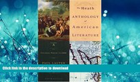 EBOOK ONLINE The Heath Anthology Of American Literature: Colonial Period To 1800, Volume A FREE
