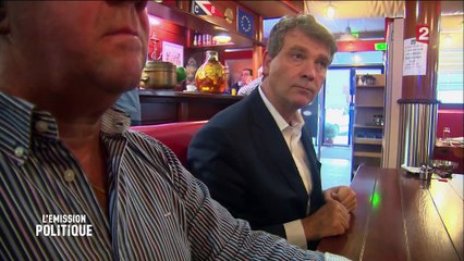 Arnaud Montebourg à la rencontre de pêcheurs votant Front national