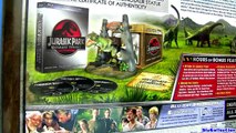 Jurassic Park Ultimate Trilogy Blu-ray BOXSET Limited Edition unboxing review GIFT SET