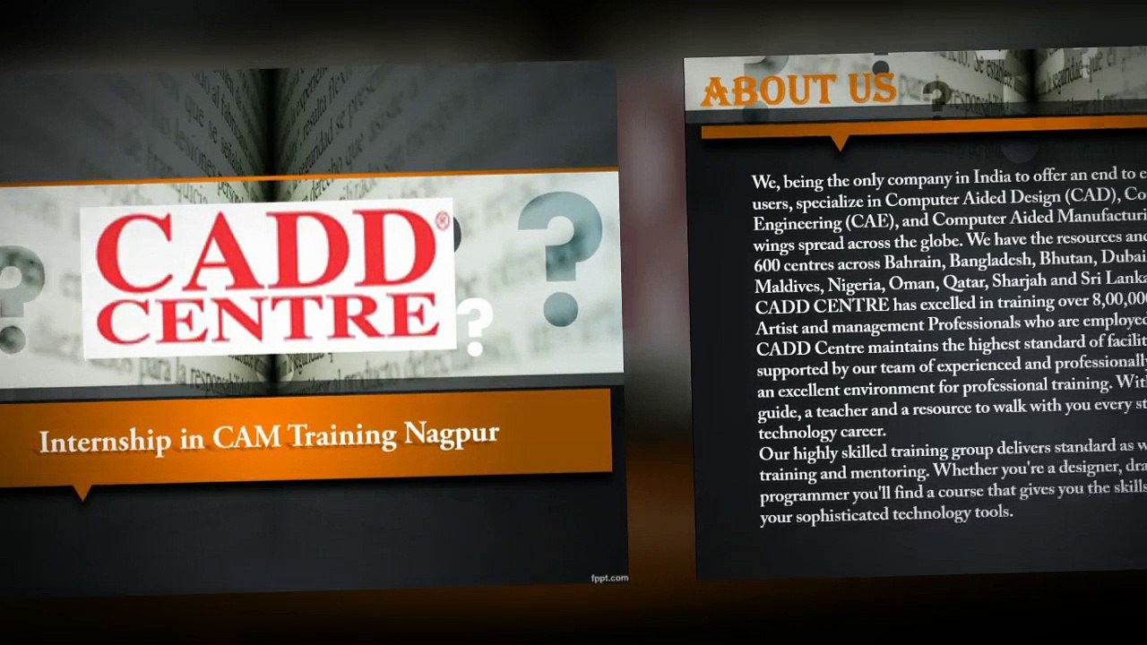 Internship in CAM Training Nagpur