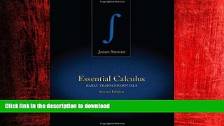 DOWNLOAD Essential Calculus: Early Transcendentals FREE BOOK ONLINE