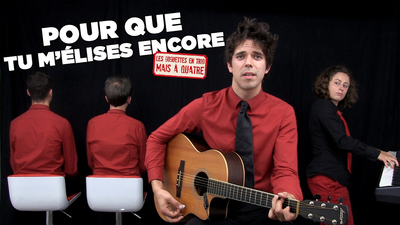 «Pour que tu m'élises encore»: Les Goguettes en trio (mais à quatre)