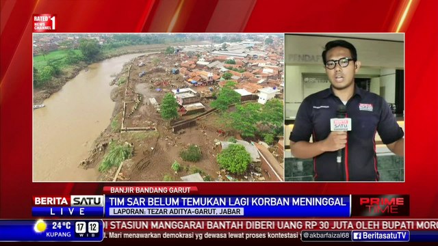 Banjir Bandang Garut, Tim SAR Belum Temukan Lagi Korban Meninggal