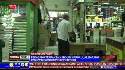 Penyewa Kios Pasar Santa yang Beridentitas Ganda Akan Dikenai Sanksi