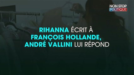 Rihanna écrit à François Hollande, André Vallini lui répond