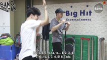 [ENG] 160922 BOMB: RM and Jin Dance Stage Behind the scene for BTS DAY P-Y 2016