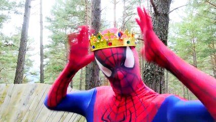 Spiderman vs Police Wanted Dead or Alive! w_ Harley Queen, Frozen Elsa & Fun Superhero In Real Life!-_2IDw1Nmr3o part 1