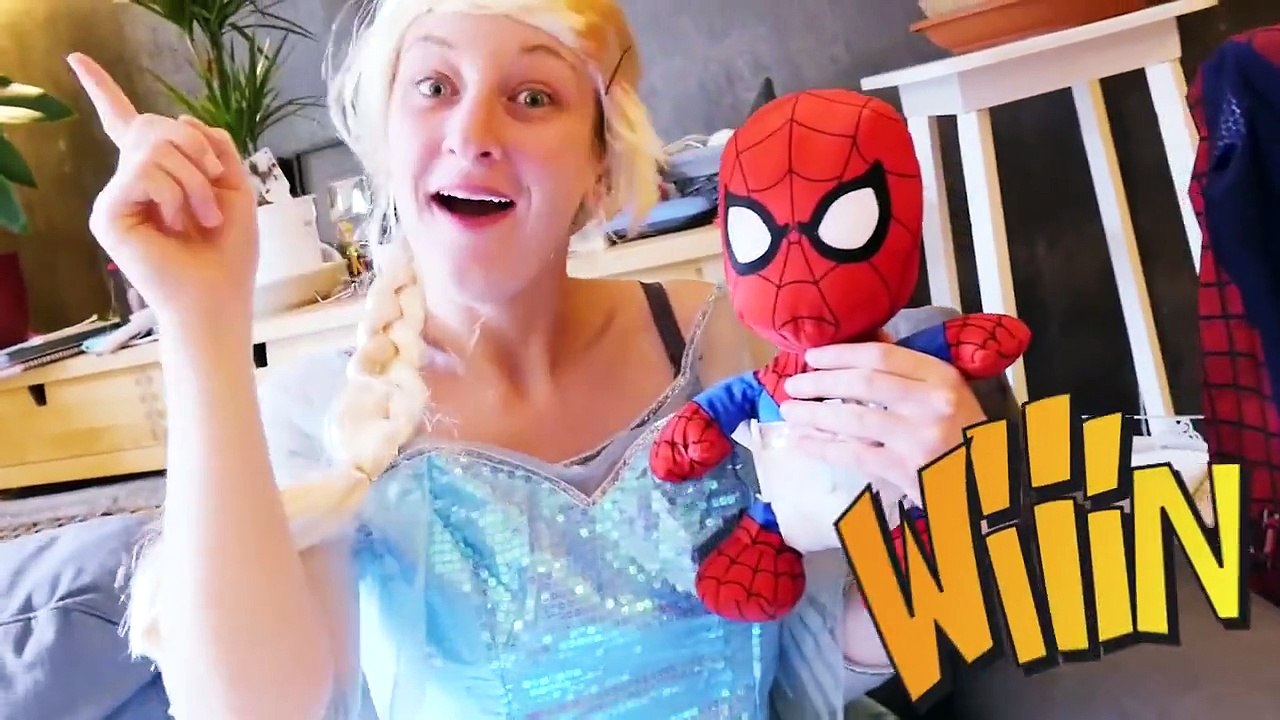 Spiderman vs Frozen Elsa & Joker Pranks w_ Princess Eats Snake & Funny Superheroes-zamefgGjRIk part 7