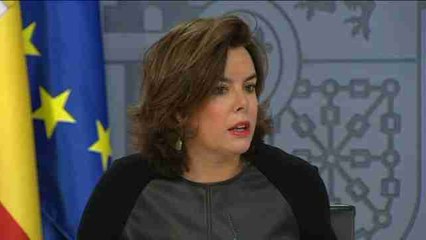 Sáenz de Santamaría: "Las opciones de 'Gobierno Frankenstein' de Sánchez son preocupantes