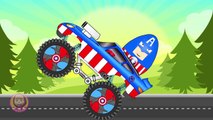 Captain America Car Wash & Car Service | Cartoon for children - Cars & Trucks Kids Cartoons
