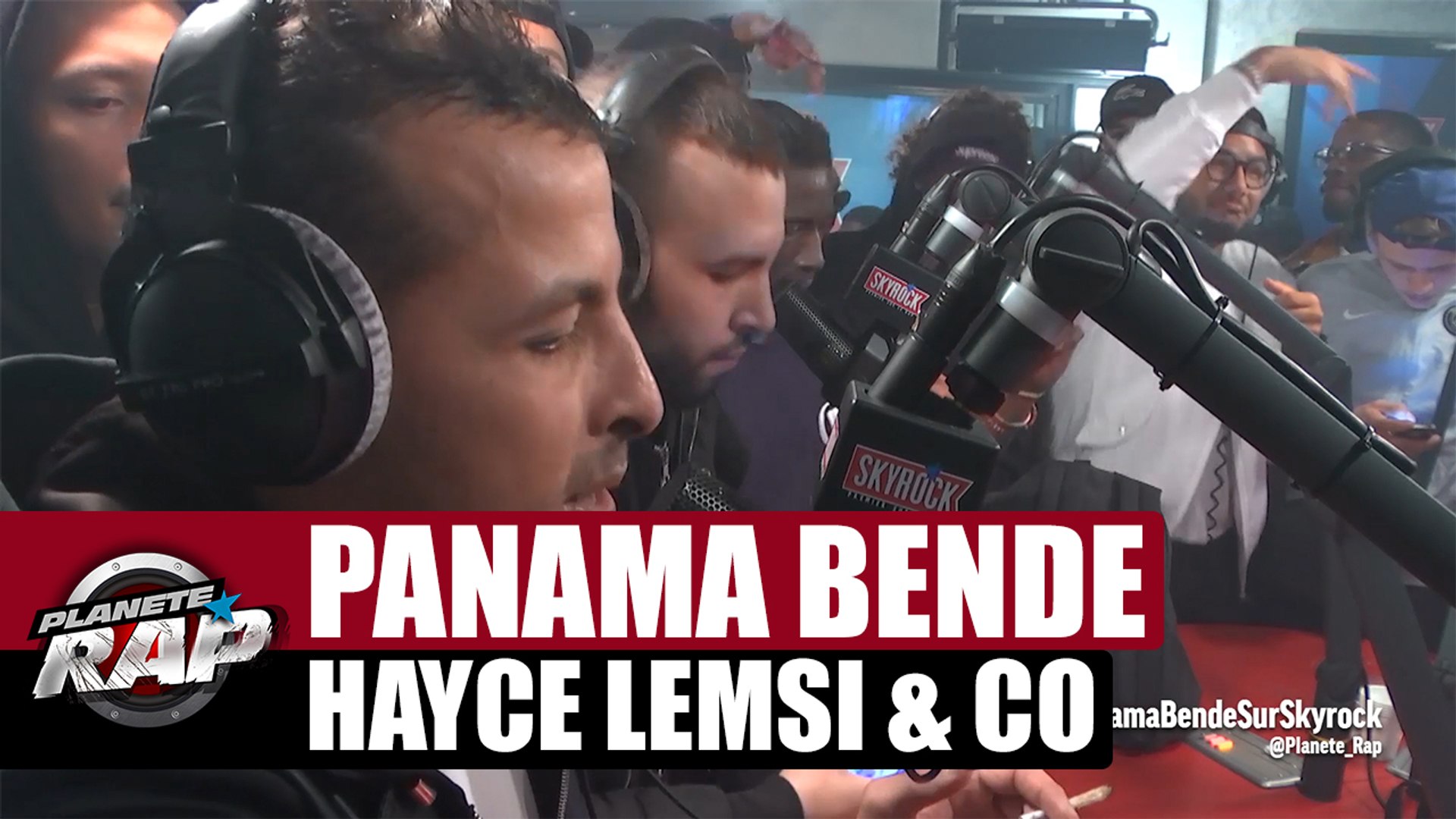 ⁣Gros freestyle du Panama Bende, Hayce Lemsi, Volts Face & Co dans Planète Rap