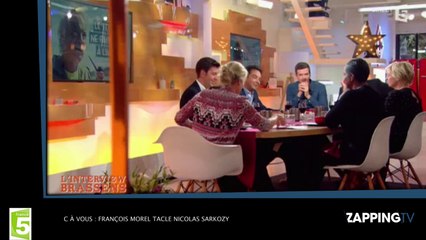 C à Vous : François Morel tacle Nicolas Sarkozy (Vidéo)