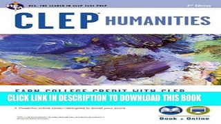 [PDF] CLEPÂ® Humanities Book + Online (CLEP Test Preparation) Full Colection