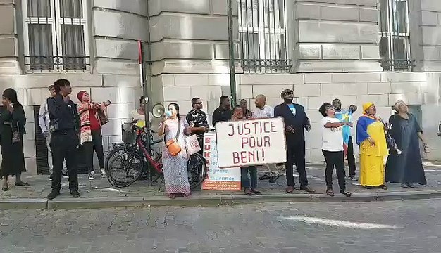 La diaspora congolaise manifeste contre Kabila à Bruxelles
