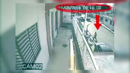 Momentos antes de la policia ultimar a Deivi Vicioso en el Ens. Libertad