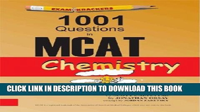 [PDF] Examkrackers 1001 Questions in MCAT Chemistry Popular Colection