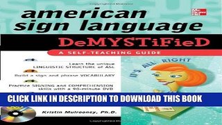 [PDF] American Sign Language Demystified (Book   DVD) Full Colection