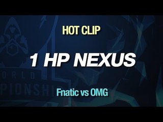 [LoL 2014 WC HotClip] 1 HP NEXUS
