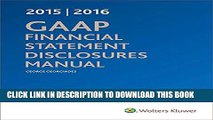 [PDF] GAAP Financial Statement Disclosures Manual 2015-2016 Full Online