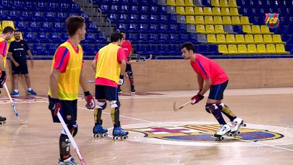 Download Video: FCB Hoquei: Ricard Muñoz i Sergio Fernández, prèvia Vendrell-FCB Lassa [CAT]