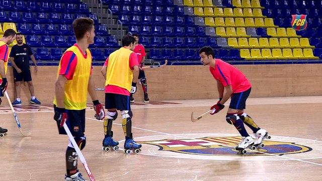 FCB Hoquei: Ricard Muñoz y Sergio Fernández, previa Vendrell-FCB Lassa [ESP]