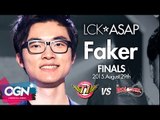 [LCK★ASAP] Summer Finals - Faker Interview SKT T1 vs KT Rolster 15.8.29 - [OGN PLUS]