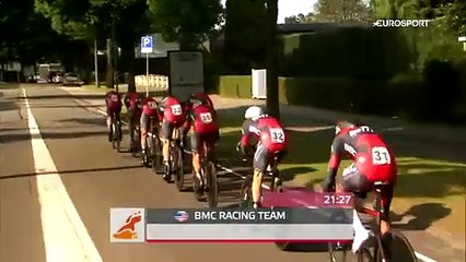 ENECO Tur: Zamana karşı takım yarışında zafer BMC'nin