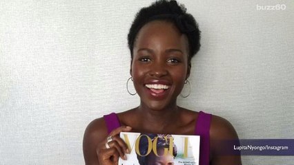 Lupita Nyong'o Supports 'The Soular Backpack'
